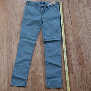 American Eagle, Brown Stretch Pant Skinny Jeans, Size 0, New with Tags